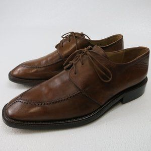 Mercanti Fiorentini Oil Tanned Leather Dress Fashion Oxfords Footwear Shoes 8 M